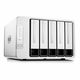 TerraMaster F5-422 tower NAS QC1,5 (2,3)GhzCPU/4Gb/RAID0,1,10,5,6,JBOD/up to 5 Hot Swap HDDs SATA(3,5' or 2,5')/2xUSB3.0/HDMI/2xGigEth RJ-45+1x10GbEth RJ-45/iSCSI/1xPS/2YW