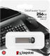 Kingston Flash Drive 256GB DataTraveler Kyson 200MB/s Metal USB 3.2 Gen 1 Kingston Flash Drive 256GB DataTraveler Kyson 200MB/s Metal USB 3.2 Gen 1
