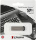 Kingston Flash Drive 128GB DataTraveler Kyson 200MB/s Metal USB 3.2 Gen 1 Kingston Flash Drive 128GB DataTraveler Kyson 200MB/s Metal USB 3.2 Gen 1