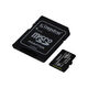 Kingston Flash Card 128GB micSDXC Canvas Select Plus 100R A1 C10 Card + ADP Kingston Flash Card 128GB micSDXC Canvas Select Plus 100R A1 C10 Card + ADP