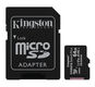Kingston Flash Card 64GB micSDXC Canvas Select Plus 100R A1 C10 Card + ADP