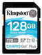 Kingston Flash Card 128GB SDXC Canvas Go Plus 170R C10 UHS-I U3 V30