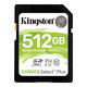 Kingston Flash Card 512GB SDXC Canvas Select Plus 100R C10 UHS-I U3 V30 Kingston Flash Card 512GB SDXC Canvas Select Plus 100R C10 UHS-I U3 V30