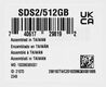 Kingston Flash Card 512GB SDXC Canvas Select Plus 100R C10 UHS-I U3 V30