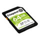 Kingston Flash Card 64GB SDXC Canvas Select Plus 100R C10 UHS-I U1 V10