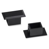 заглушка SC/ Duplex LC оптического кросса Cabeus CAP-SC/ DLC-BK CAP-SC/DLC-BK