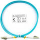Cabeus FOP-50-LC-LC-1m Шнур оптический duplex LC-LC 50/125 mm OM3 1м LSZH