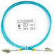 Cabeus FOP-50-LC-LC-1m Шнур оптический duplex LC-LC 50/125 mm OM3 1м LSZH Cabeus FOP-50-LC-LC-1m Шнур оптический duplex LC-LC 50/125 mm OM3 1м LSZH