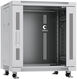 Cabeus SH-05C-12U60/60 Шкаф монтажный телекоммуникационный 19" напольный для распределительного и серверного оборудования 12U 600x600x730mm (ШхГхВ) передняя стеклянная и задняя сплошная металлическая двери Cabeus SH-05C-12U60/60 Шкаф монтажный телекоммуникационный 19" напольный для распределительного и серверного оборудования 12U 600x600x730mm (ШхГхВ) передняя стеклянная и задняя сплошная металлическая двери
