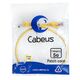 Cabeus PC-UTP-RJ45-Cat.5e-0.5m-YL Патч-корд U/UTP