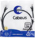 Cabeus PC-UTP-RJ45-Cat.5e-1m-BK Патч-корд U/UTP