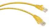 Патч-корд U/ UTP Cabeus PC-UTP-RJ45-Cat.5e-5m-YL-LSZH
