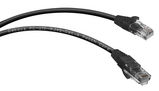 Патч-корд U/ UTP Cabeus PC-UTP-RJ45-Cat.6-1m-BK