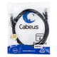 Cabeus PC-UTP-RJ45-Cat.6-1.5m-BK Патч-корд U/UTP