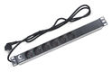 Cabeus PDU-6P-2EU Блок евророзеток для 19" шкафов Cabeus PDU-6P-2EU Блок евророзеток для 19" шкафов