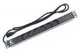 Блок евророзеток для 19&amp;quot; шкафов Cabeus PDU-6P-2IEC