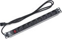 Cabeus PDU-8P-2IEC Блок евророзеток для 19" шкафов