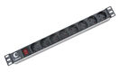 Cabeus PDU-8P Блок евророзеток для 19" шкафов