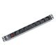 Cabeus PDU-8P Блок евророзеток для 19" шкафов
