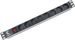 Cabeus PDU-8P Блок евророзеток для 19" шкафов