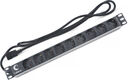 Cabeus PDU-9P-2IEC Блок евророзеток для 19" шкафов