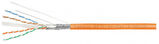 Кабель витая пара экранированная SFTP Cabeus SFTP-4P-Cat.6-SOLID-LSZH (SF/ UTP)