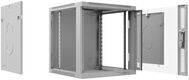 Cabeus SH-05F-6U60/35 Шкаф телекоммуникационный настенный 19" 6U 600x350x368mm (ШхГхВ) дверь стекло