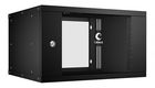 Cabeus WSC-05D-6U55/45-BK Шкаф телекоммуникационный настенный 19" 6U Cabeus WSC-05D-6U55/45-BK Шкаф телекоммуникационный настенный 19" 6U