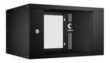 Шкаф телекоммуникационный настенный 19&amp;quot; 6U Cabeus WSC-05D-6U55/ 45-BK WSC-05D-6U55/45-BK