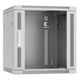 Cabeus SH-05F-12U60/35 Шкаф телекоммуникационный настенный 19" 12U 600x350x635mm (ШхГхВ) дверь стекло