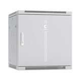 Шкаф телекоммуникационный настенный разобранный 19&amp;quot; 12U 600x350x635mm дверь металл Cabeus SH-05F-12U60/ 35m-R (ШхГхВ) SH-05F-12U60/35m-R