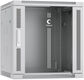 Cabeus SH-05F-12U60/45-R Шкаф телекоммуникационный настенный разобранный 19" 12U 600x450x635mm (ШхГхВ) дверь стекло Cabeus SH-05F-12U60/45-R Шкаф телекоммуникационный настенный разобранный 19" 12U 600x450x635mm (ШхГхВ) дверь стекло