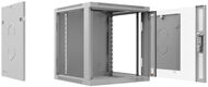 Cabeus SH-05F-12U60/45-R Шкаф телекоммуникационный настенный разобранный 19" 12U 600x450x635mm (ШхГхВ) дверь стекло