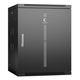 Cabeus SH-05F-18U60/35-BK Шкаф телекоммуникационный настенный 19" 18U 600x350x901mm (ШхГхВ) дверь стекло