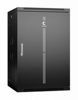 Шкаф телекоммуникационный настенный разобранный 19&amp;quot; 18U 600x600x901mm дверь металл Cabeus SH-05F-18U60/ 60m-R-BK (ШхГхВ) SH-05F-18U60/60m-R-BK