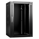 Шкаф телекоммуникационный настенный 19&amp;quot; 18U 600x600x901mm дверь стекло Cabeus SH-05F-18U60/ 60-BK (ШхГхВ) SH-05F-18U60/60-BK&nbsp;<img style='position: relative;margin:0' src='/image/only_to_order_edit.gif' alt='На заказ' title='На заказ' />