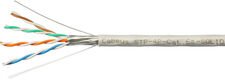 Cabeus STP-4P-Cat.6a-SOLID-IN-PVC Кабель витая пара экранированная STP (U/FTP)