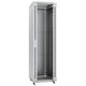 Cabeus SH-05C-42U60/60 Шкаф монтажный телекоммуникационный 19" напольный для распределительного и серверного оборудования 42U 600x600x2055mm (ШхГхВ) передняя стеклянная и задняя сплошная металлическая двери