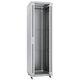 Cabeus SH-05C-42U60/100 Шкаф монтажный телекоммуникационный 19" напольный для распределительного и серверного оборудования 42U 600x1000x2055mm (ШхГхВ) передняя стеклянная и задняя сплошная металлическая двери