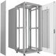 Cabeus SH-05C-42U80/80 Шкаф монтажный телекоммуникационный 19" напольный для распределительного и серверного оборудования 42U 800x800x2055mm (ШхГхВ) передняя стеклянная и задняя сплошная металлическая двери