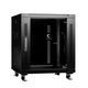 Cabeus SH-05C-12U60/80-BK Шкаф монтажный телекоммуникационный 19" напольный для распределительного и серверного оборудования 12U 600x800x730mm (ШхГхВ) передняя стеклянная и задняя сплошная металлическая двери Cabeus SH-05C-12U60/80-BK Шкаф монтажный телекоммуникационный 19" напольный для распределительного и серверного оборудования 12U 600x800x730mm (ШхГхВ) передняя стеклянная и задняя сплошная металлическая двери