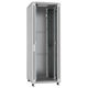 Cabeus SH-05C-47U80/80 Шкаф монтажный телекоммуникационный 19" напольный для распределительного и серверного оборудования 47U 800x800x2277mm (ШхГхВ) передняя стеклянная и задняя сплошная металлическая двери