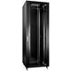 Cabeus SH-05C-47U80/80-BK Шкаф монтажный телекоммуникационный 19" напольный для распределительного и серверного оборудования 47U 800x800x2277mm (ШхГхВ) передняя стеклянная и задняя сплошная металлическая двери