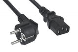 Кабель питания компьютера (3x0.75) Cabeus PC-186-VDE-0.6M (Schuko+C13)