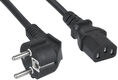 Cabeus PC-186-VDE-1.8M Кабель питания компьютера (Schuko+C13) (3x0.75)