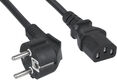 Cabeus PC-186-VDE-3M Кабель питания компьютера (Schuko+C13) (3x0.75)