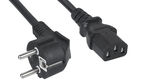 Cabeus PC-186-VDE-1.0-3M Кабель питания компьютера (Schuko+C13) (3x1.0)
