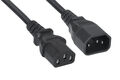 Cabeus PC-189-VDE-1.0-3M Кабель питания монитор-компьютер IEC 320 C13 - IEC 320 C14 (3x1.0)