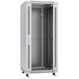 Шкаф монтажный телекоммуникационный 19&amp;quot; напольный для распределительного и серверного оборудования 27U 600x1000x1388mm передняя стеклянная и задняя сплошная металлическая двери Cabeus SH-05C-27U60/ 100 (ШхГхВ) SH-05C-27U60/100