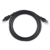Патч-корд U/ UTP Cabeus PC-ARM-UTP-RJ45-Cat.6a-3m-PE
